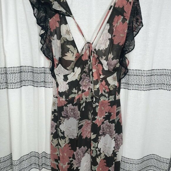WE ARE KINDRED x FREE PEOPLE Floral Jumpsuit Black - Picture 12 of 12